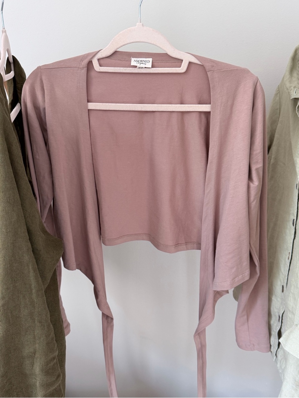 Adorned Organics Wrap Top